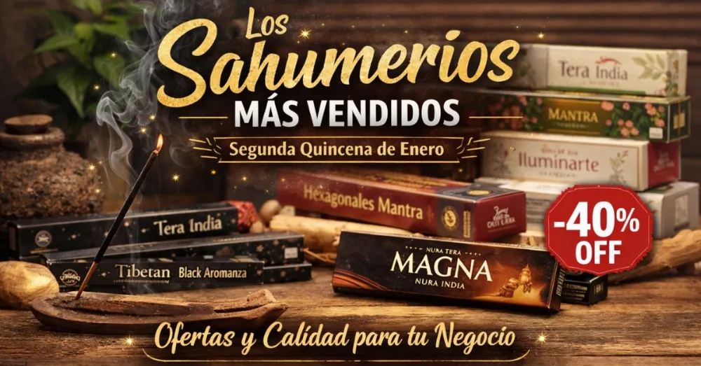 🔥 Los sahumerios más vendidos de la segunda quincena de enero