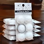 Velas de Noche Blanca Iluminarte x 6 unidades
