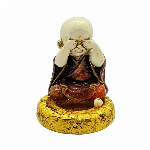 Porta Sahumerio Buda Yeso Extra Duro 14 cm