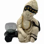 Buda Oriental Yeso 20cm