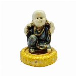 Porta Sahumerio Buda Yeso Extra Duro 14 cm