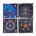 Paños de Tarot PVC 50 x 50 cm Importados