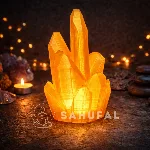 Lámpara Cristal Energético – Luz Ambiental