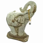 Elefante de la Abundancia con Cadena 29 cm