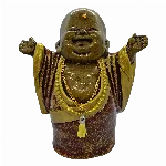 Buda Sonriente de la Fortuna 28 cm Yeso Extra Duro