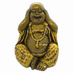 Buda Sonriente de la Fortuna 21 cm Yeso Extra Duro