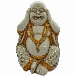 Buda Sonriente de la Fortuna 21 cm Yeso Extra Duro