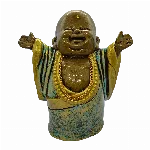 Buda Sonriente de la Fortuna 28 cm Yeso Extra Duro