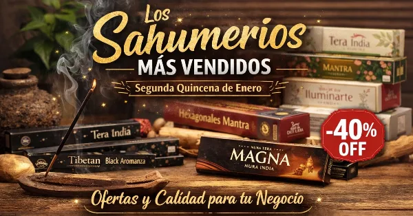 🔥 Los sahumerios más vendidos de la segunda quincena de enero
