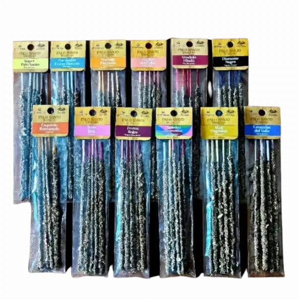 Sahumerios Palo Santo Buena Onda Aromanza x 5 Colgable