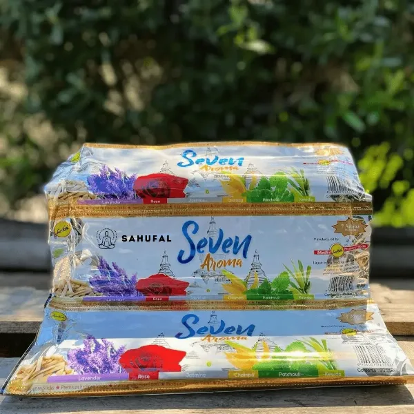 Sahumerios Seven Sree Vani 7 Aromas x 35 Varillas