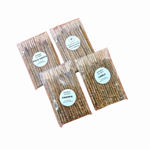 Sahumerios Palo Santo Aromanza Bolsa x30