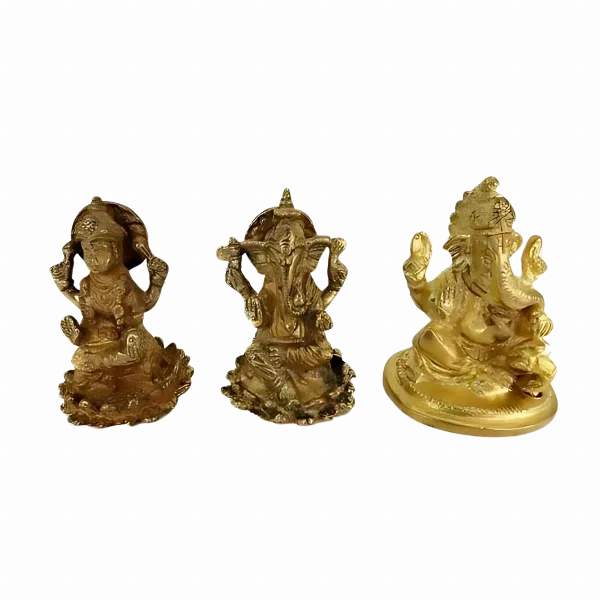 Ganesh/Lashmi Bronce 6.5 cm
