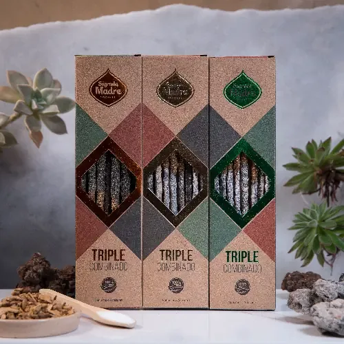 Sahumerio Triple Combinado Sagrada Madre