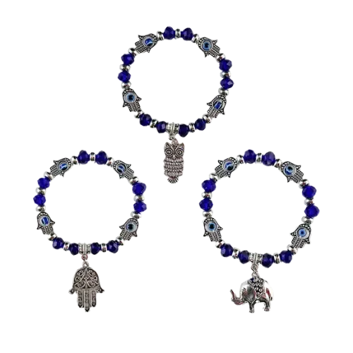 Pulsera Facetada Ojo Turco Varios Modelos