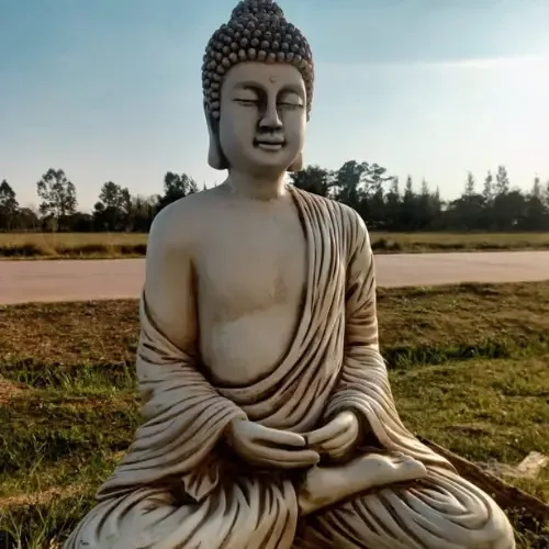 Buda Manto Sentado 75cm