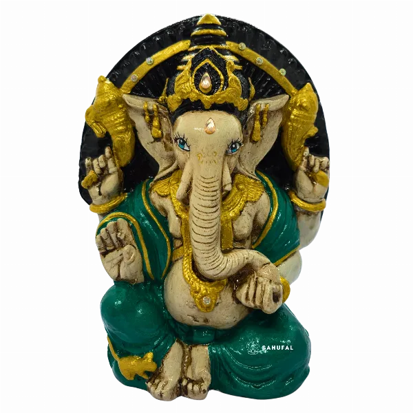 Ganesha 23 cm Yeso Extra Duro