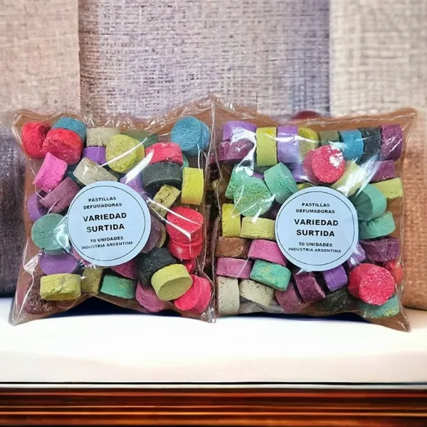 Pastillas Defumadoras Bolsa x 50 unidades Bangladesh