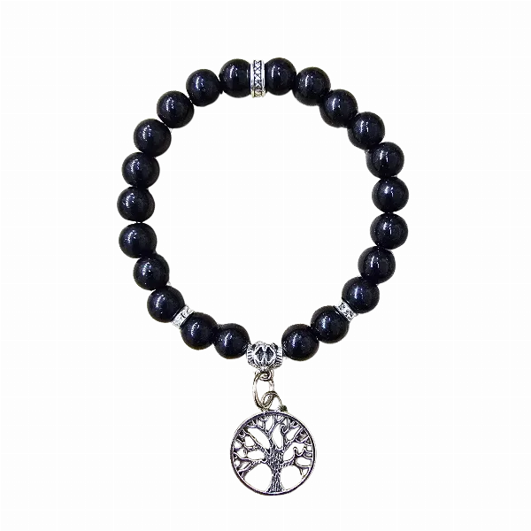 Pulsera Negra con Dije
