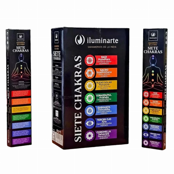 Sahumerios Siete Chakras Iluminarte