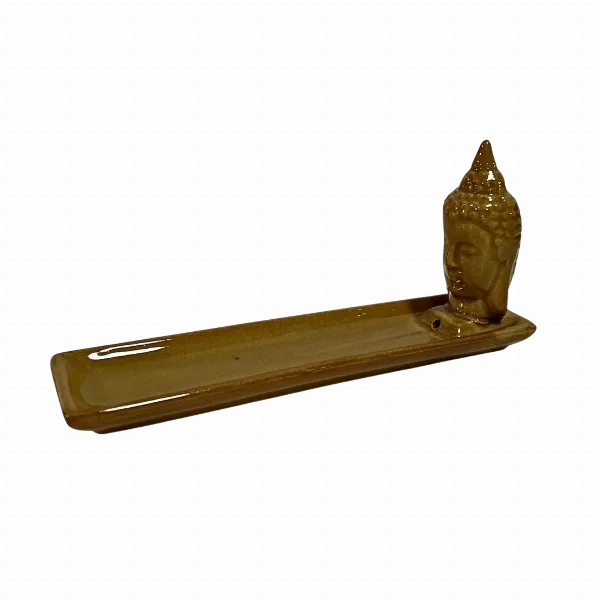 Porta Sahumerio Cabeza de Buda Esmaltado Modelo 2