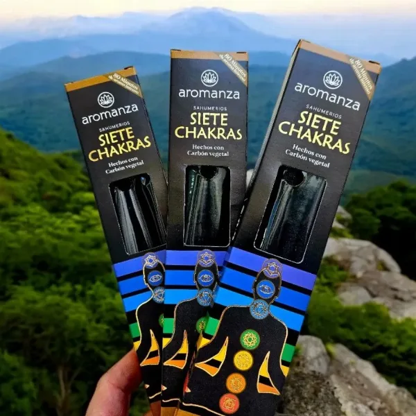 Sahumerios Aromanza 7 Chakras x 7 Varillas