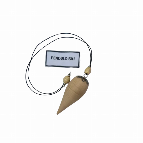Péndulo de Madera Palo Blanco BAJ