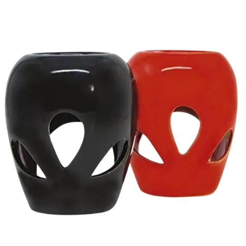 Hornillo oval con hojas 9 cm