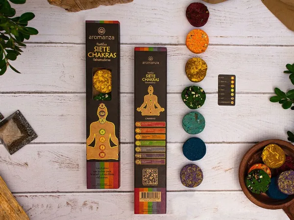Pastillas Premium Aromanza 7 Chakras