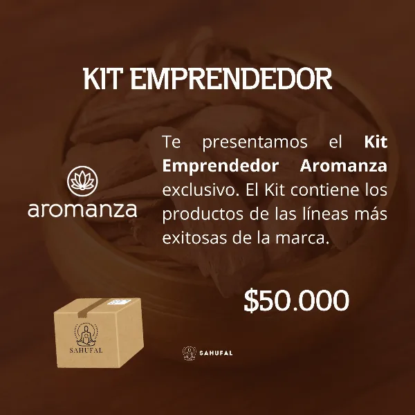 Kit Emprendedor Aromanza