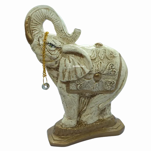 Elefante de la Abundancia con Cadena 29 cm