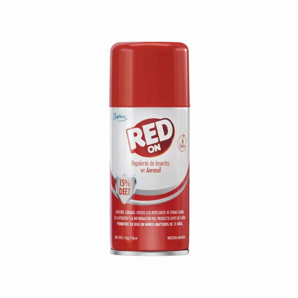 Repelente RED ON Aerosol Rojo Saphirus