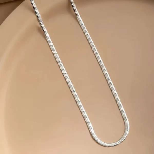 Cadena Acero Chata 45 cm