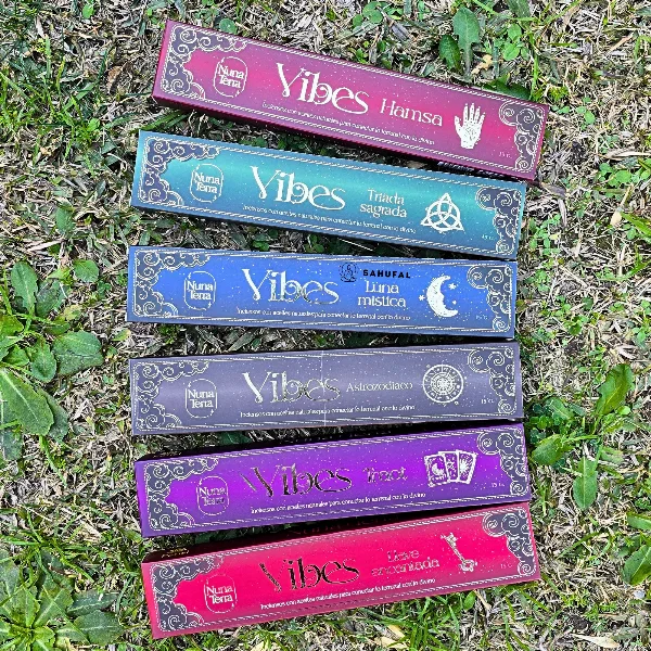 Sahumerios Vibes Nuna Terra x 8 Varillas