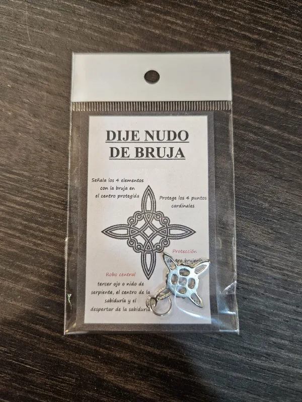 Dije Nudo de Bruja