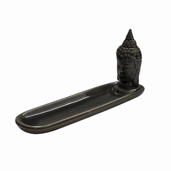 Porta Sahumerio Cabeza de Buda Esmaltado Modelo 1