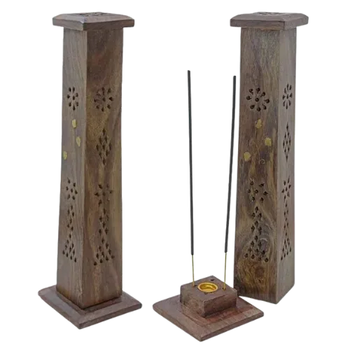 Porta Torre Madera Cuadrada
