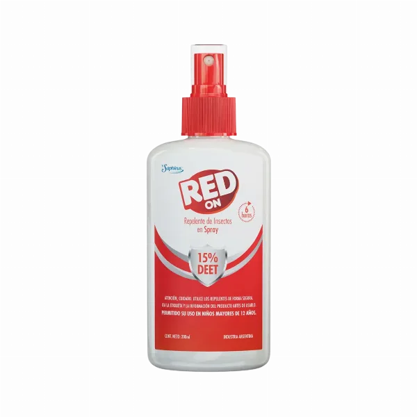 Repelente RED ON 200 ML Rojo Saphirus