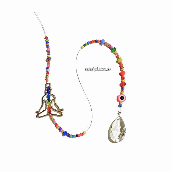 Armonizador Colgante Buda 7 Colores 90 cm