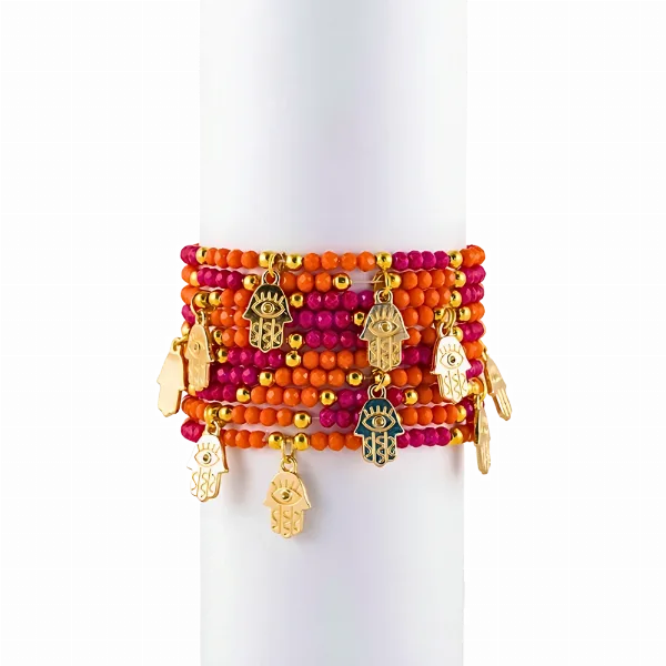 Pulsera Cristal Chico con Dije