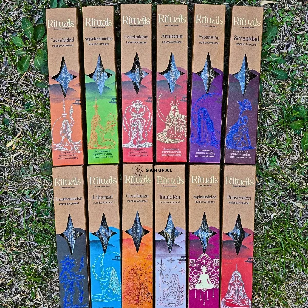 Sahumerios Nuna Terra Rituals x8 Varillas