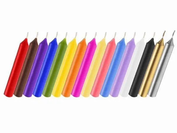 VELAS CORTAS 7 chakras Iluminarte