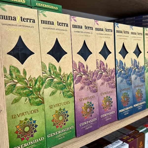 Sahumerios Nuna Terra 12 Virtudes