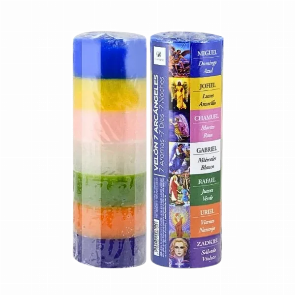 Velón 7 Arcángeles 7 Aromas Iluminarte