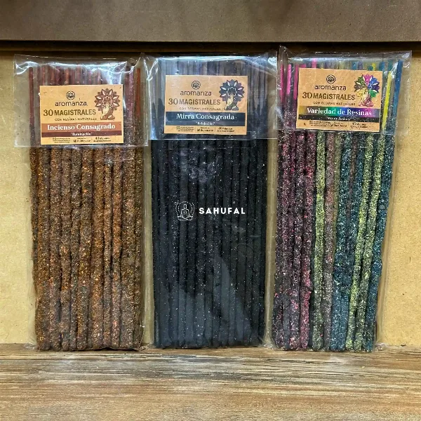 Sahumerios Magistrales Bolsa x 30 Varillas Aromanza