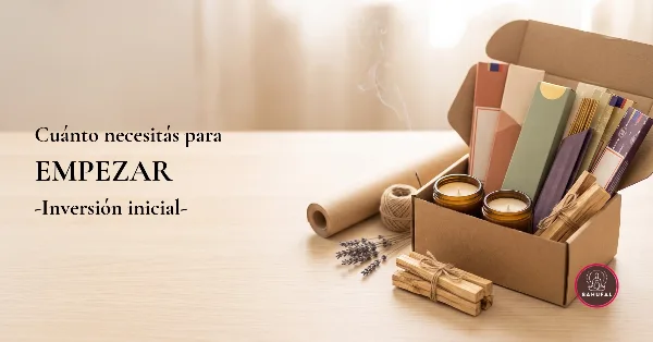 Cuánto necesitás para empezar a vender sahumerios: inversión inicial real