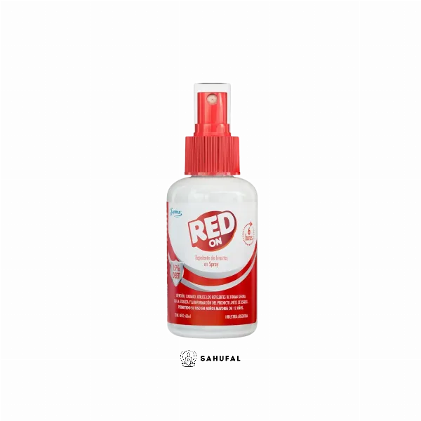 Repelente RED ON 60 ML Rojo Saphirus