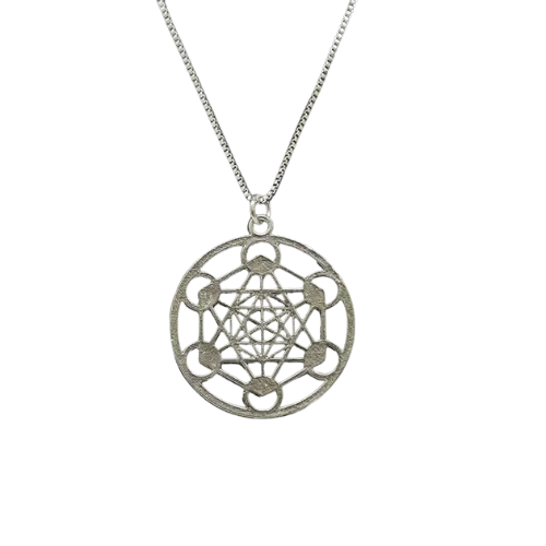 Dije Geometría Sagrada Metatron Cube 3.5 cm