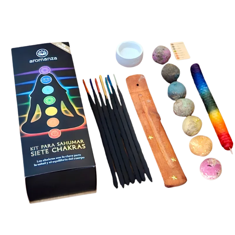 Box KIt Siete Chakras Premium Aromanza