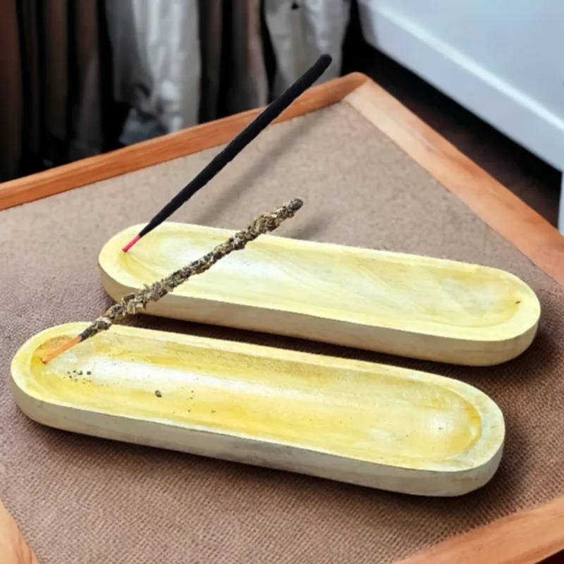Porta Sahumerio Madera Gigante 30 x 9.5 cm